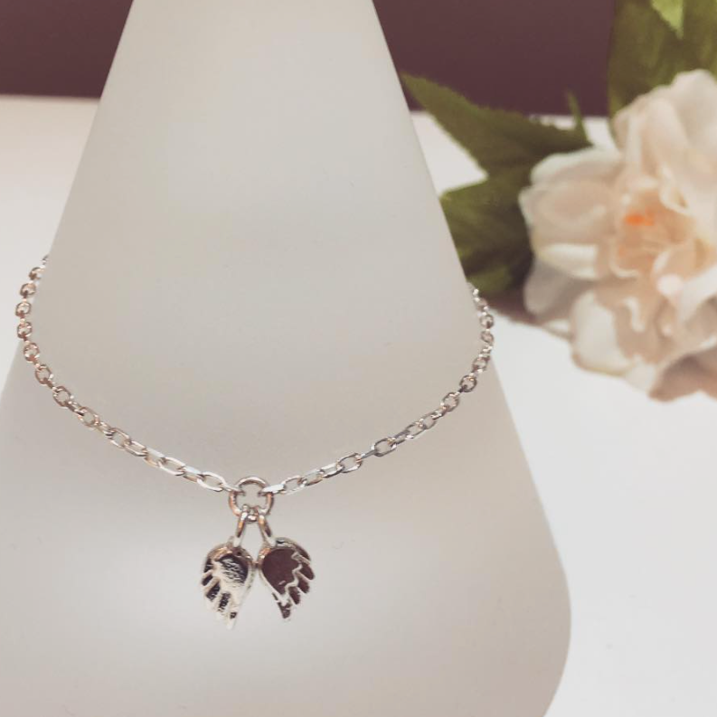 Tanya bardo angel wings necklace sale